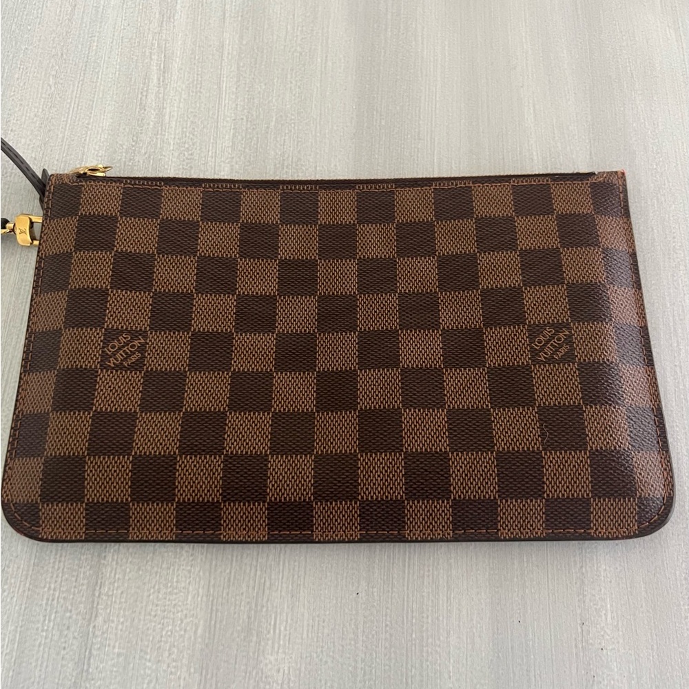 AUTHENTIC LOUIS VUITTON NEVERFULL MM & GM POUCH